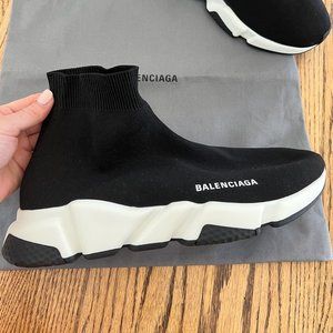 Balenciaga Speed 2.0 Knit Sock Trainer Sneakers- Size 10